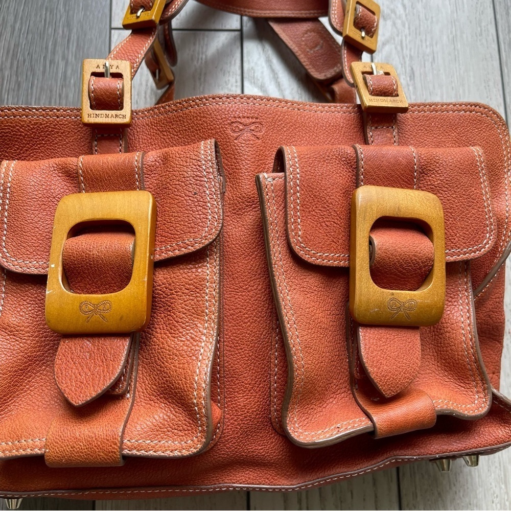 London Ania Hindmarch leather bag - Picture 11 of 13